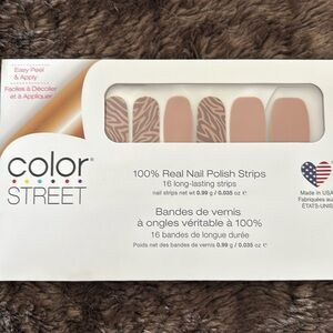 Color Street “All Wild Up” nail polish strips